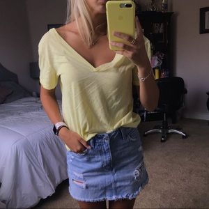 Zara yellow t-shirt